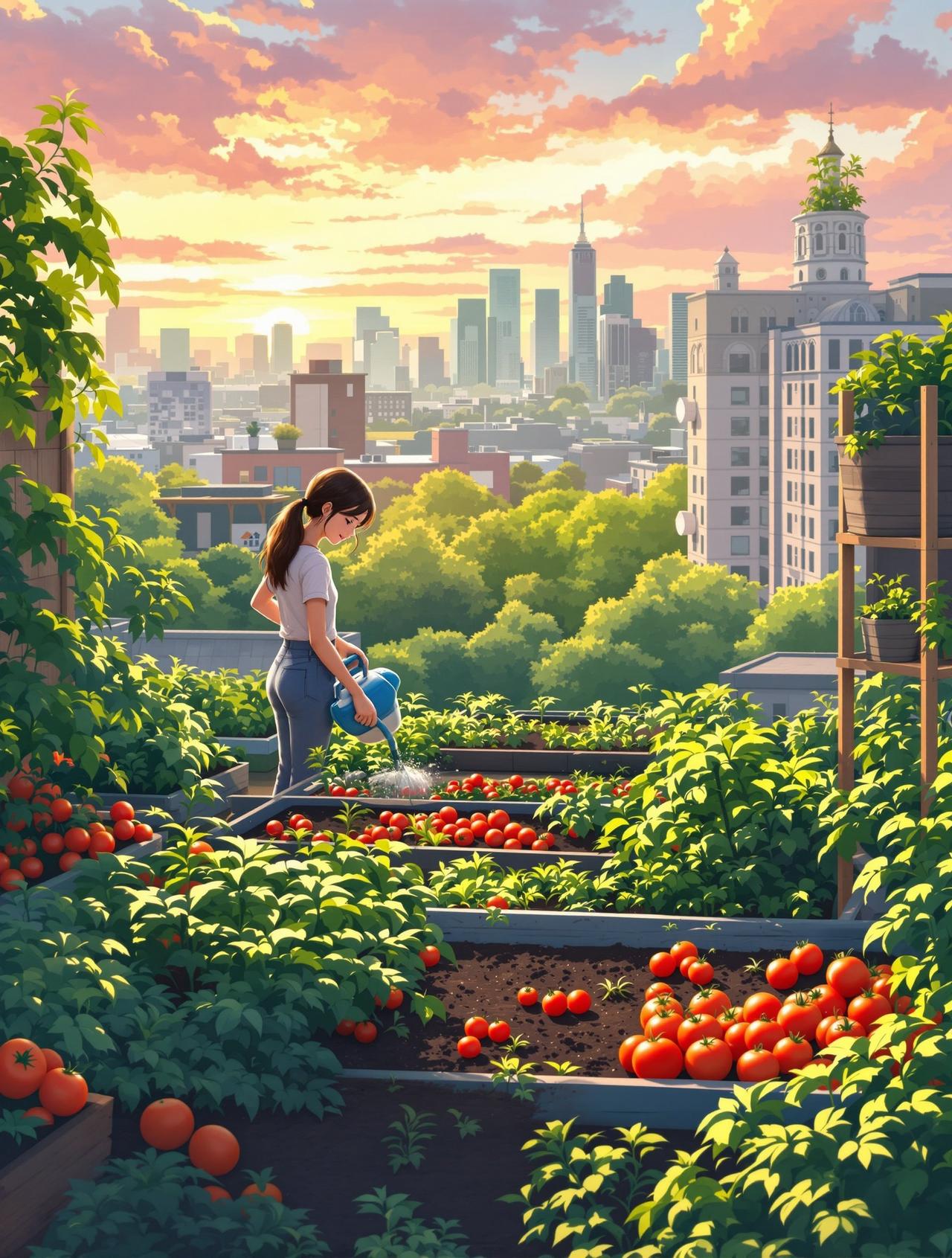 微信短剧免费看 - 屋顶上的菜园