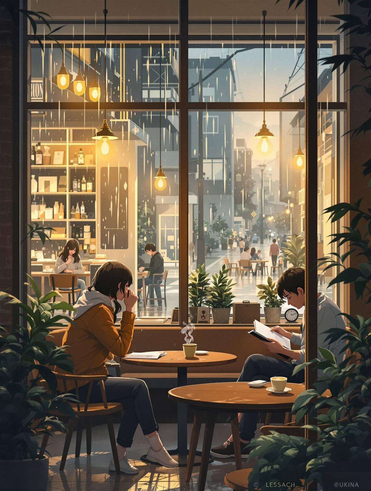 微信短剧免费看 - 雨天的咖啡店